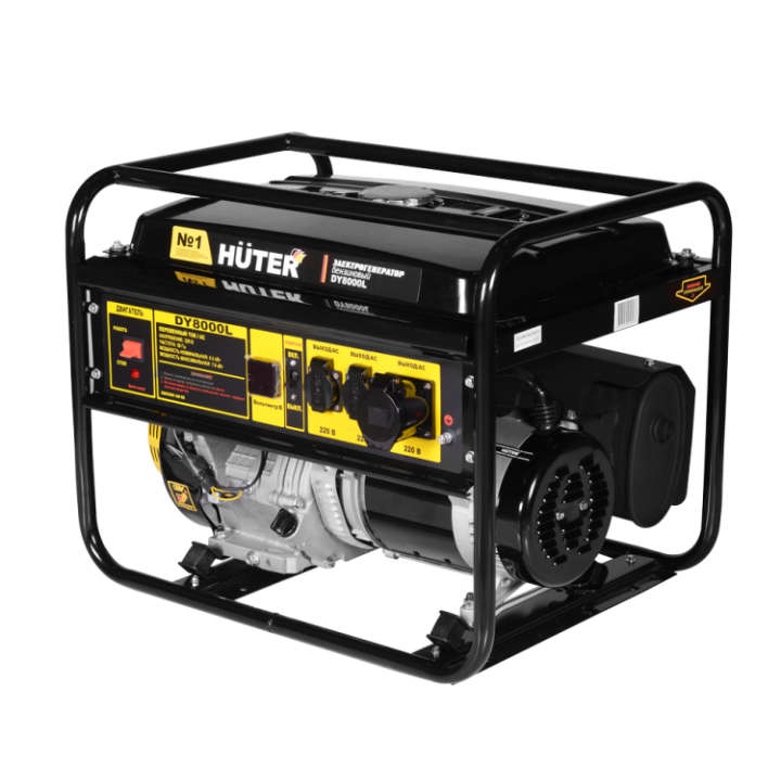 Портативный бензогенератор Huter DY8000L