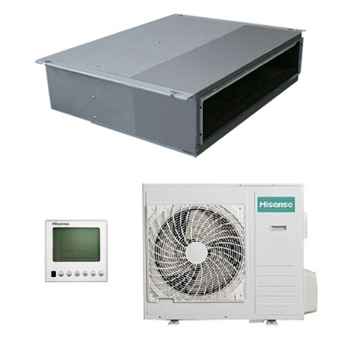 Кондиционер канальная сплит-система Hisense AUD-24HX4SLH / AUW-24H4SZ1