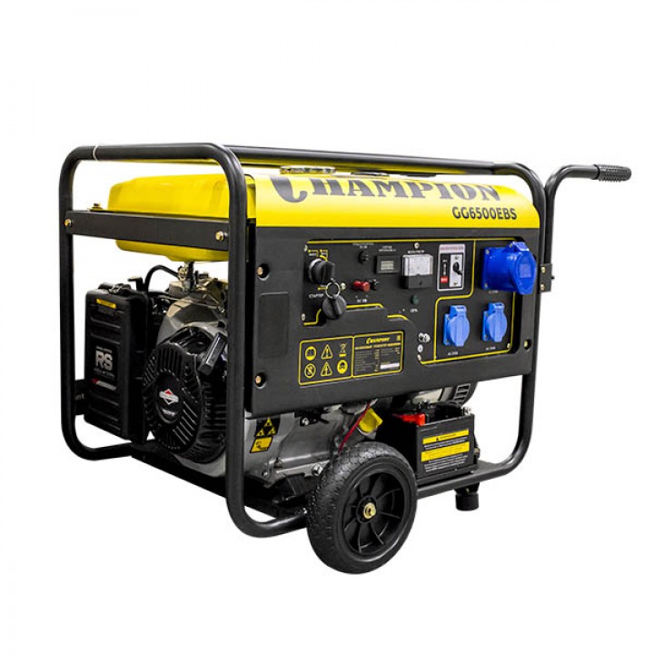 Генератор бензиновый Чемпион Champion GG6500EBS