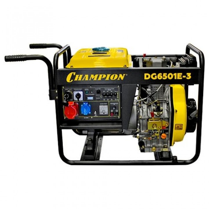 Генератор дизельный Champion DG6501E-3